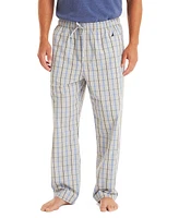 Nautica Men's Crafted Plaid Poplin Sleep Pant