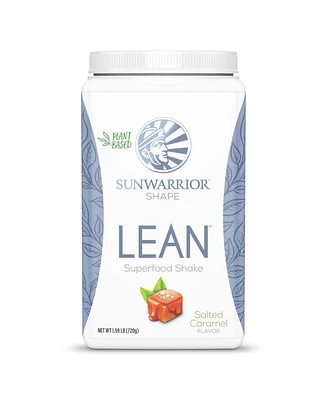 Sunwarrior Lean Meal, Protein Superfood Shake Meal Replacement Organic Protein Supplement, Caramel Flavor, 720gm