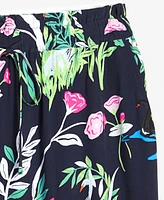 On 34th Women's Printed Drawstring Wide-Leg Pants, Created for Macy's