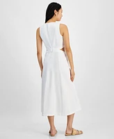 On 34th Women's Cutout Denim Dress, Exclusively at Macy's