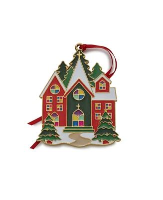 Wallace 2024 Enameled Christmas Village Ornament, 1st Edition