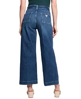 Guess Women's Dakota Belted Wide-Leg Jeans