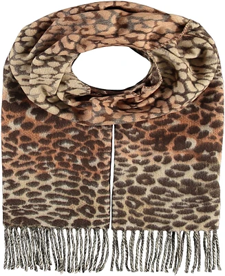 Fraas Animal Cash Mink Scarf