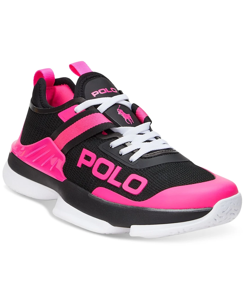 Polo Ralph Lauren Unisex Pink Pony Tech Court Pro Sneaker