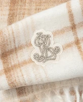 Lauren Ralph Lauren Brushed Lofty with Crystal Patch Scarf