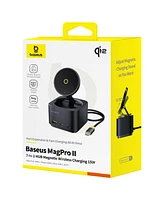 Baseus Magnetic Car Phone Mount Wireless Car Mount Fast Charge Charging Station,C02 Mega