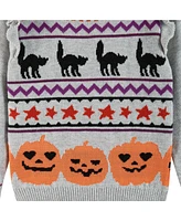 Andy & Evan Toddler Girls Toddler/Child Halloween Fair Isle Tunic Sweater Legging Set