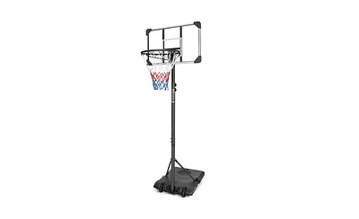 Slickblue Portable Basketball Goal System with Stable Base and Wheels for Easy Mobility