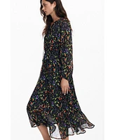 Desigual Women's Floral midi dress