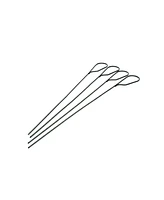 Union Square Group Charcoal Companion Non-Stick Marshmallow Skewers / Set 4