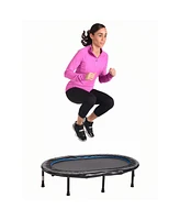 Stamina Products Stamina Oval Fitness Rebounder Trampoline for Home Gym Cardio Exercise Workouts