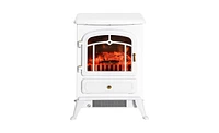 Slickblue 750W / 1500W 22-Inch Electric Fireplace: Adjustable Heat Settings with Realistic Flame