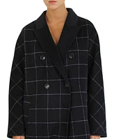 Belle & Bloom Women's Guestlist Oversized Double Breasted Coat