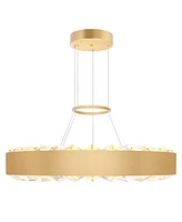 Cwi Lighting 4" Metal Bjoux Led Chandelier