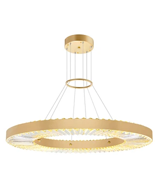 Cwi Lighting 4" Metal Bjoux Led Chandelier