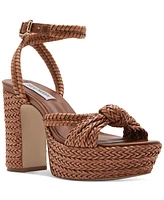 Steve Madden Women's Ibiiza Platform Knotted Dress Sandals