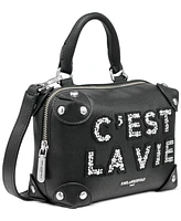 Karl Lagerfeld Paris Small Gifting Embellished Crossbody