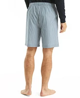 Nautica Men's Crafted Striped Poplin Sleep Short