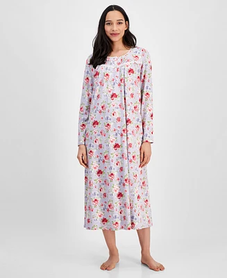 Charter Club Women's Cotton Printed Nightgown, Exclusively at Macy's