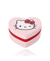 Hello Kitty Sanrio Heart Shaped Jewelry Travel Case