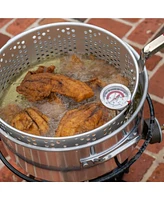 King Kooker Metal-Fusion Import Outdoor Fish Fryer with 10 Quart Aluminum Fry Pan and Burner