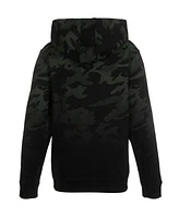 Univibe Big Boys Albert Camo Fleece Hoodie