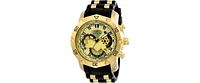 Invicta Men's 23427 Pro Diver Quartz Multifunction Gold Dial Watch