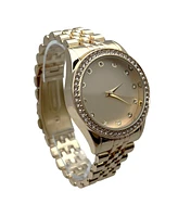 Olivia Pratt Gold tone Everyday Elegant Look Women Watch