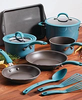 Rachael Ray Cook + Create Aluminum Nonstick Cookware Set, 11 Piece