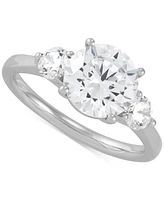 Grown With Love Igi Certified Lab Diamond Three Stone Engagement Ring (3 ct. t.w.) 14k Gold