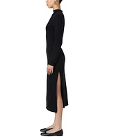 French Connection Women's Cosysoft Side-Slit Midi Dress