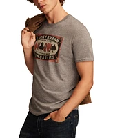 Lucky Brand Men's Poker Label T-Shirt