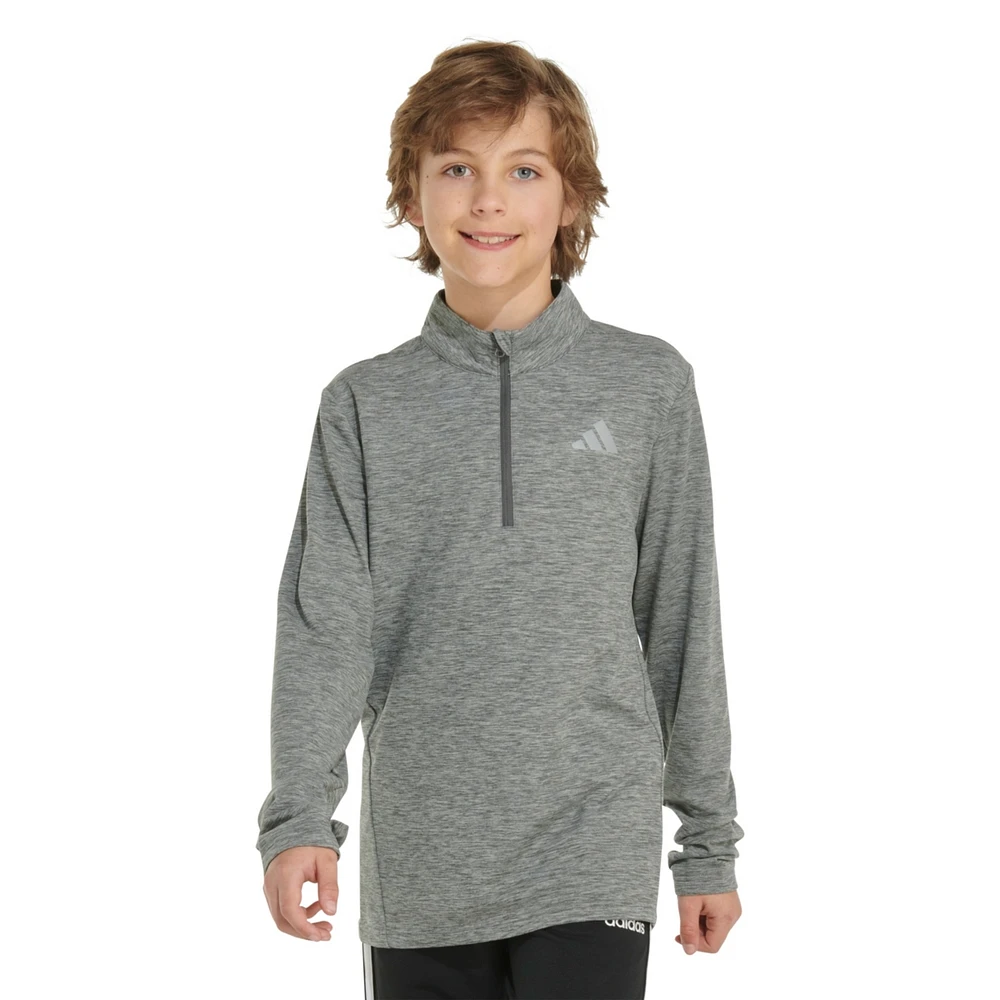 adidas Big Boys All Sport Quarter-Zip Pullover