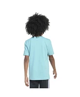 adidas Big Boys Short Sleeve Regular Fit Linear Melt Tee