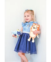 Bluey Little Girls Bingo Mesh Cosplay Dress to