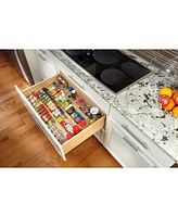 Rev-a-Shelf 22'' Kitchen Drawer Organizer Insert Spice Rack Three-Tier, 4SDI-24