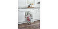 Rev-a-Shelf Kitchen Cabinet Pullout Shelf Organizer, 12 x 18 In, 5WB2-1218CR-1