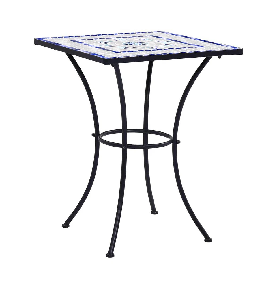 vidaXL Mosaic Bistro Table 23.6" Ceramic