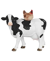 Fc Design 8.25"H Cow & Hen Standing Figurine Decoration Home Decor Perfect Gift for House Warming, Holidays and Birthdays