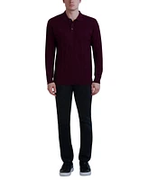 Karl Lagerfeld Paris Men's Embossed Sweater Polo