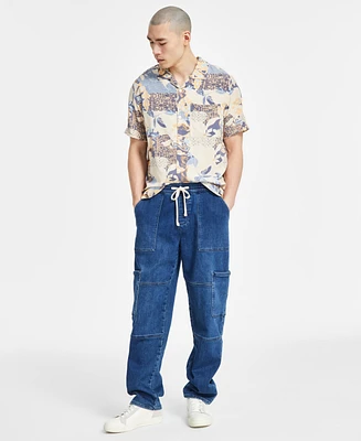 Sun + Stone Men's Vance Utility Jeans, Exclusively at Macy's