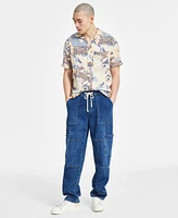 Sun + Stone Men's Vance Utility Jeans, Exclusively at Macy's