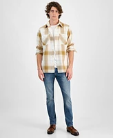 Sun + Stone Men's Joey Plaid Shirt, Exclusively at Macy's