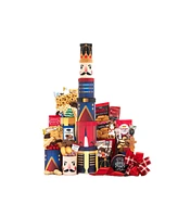 Wine Country Gift Baskets Holiday Nutcracker Gift Tower, 41 Piece