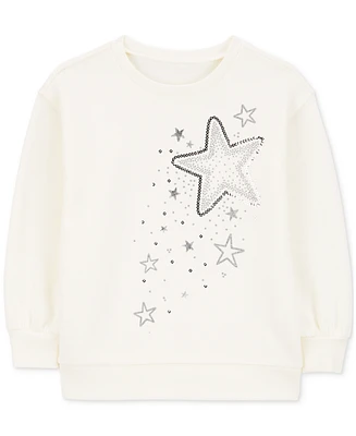 Carter's Toddler Girls Star Fleece Sweatshirt