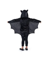 Dress Up America Black Bat Jumpsuit Costume - Kids Boys & Girls