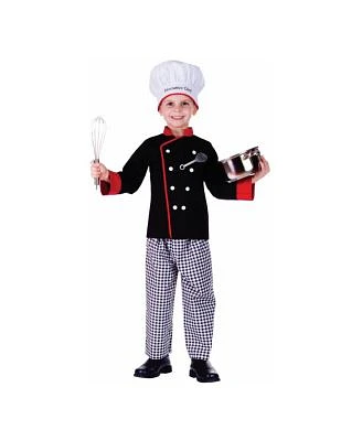 Dress Up America Executive Chef Costume Set Kids Girls Boys