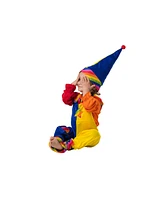 Dress Up America Multi-Color Clown Costume Set