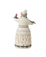 Jim Shore Woodland Snowman with Pine Figurine