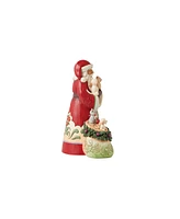 Jim Shore Santa with Pets Cat Figurine